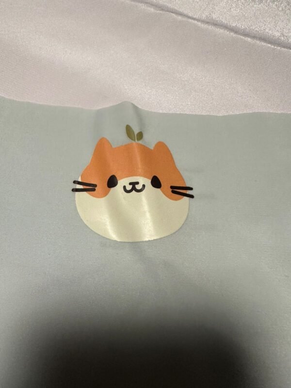 Hilo de Microfibra Sin Costuras con Estampado de Gato Kawaii – Hello Kitty Vibes