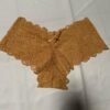 Panti Short de Encaje con Borde Festoneado